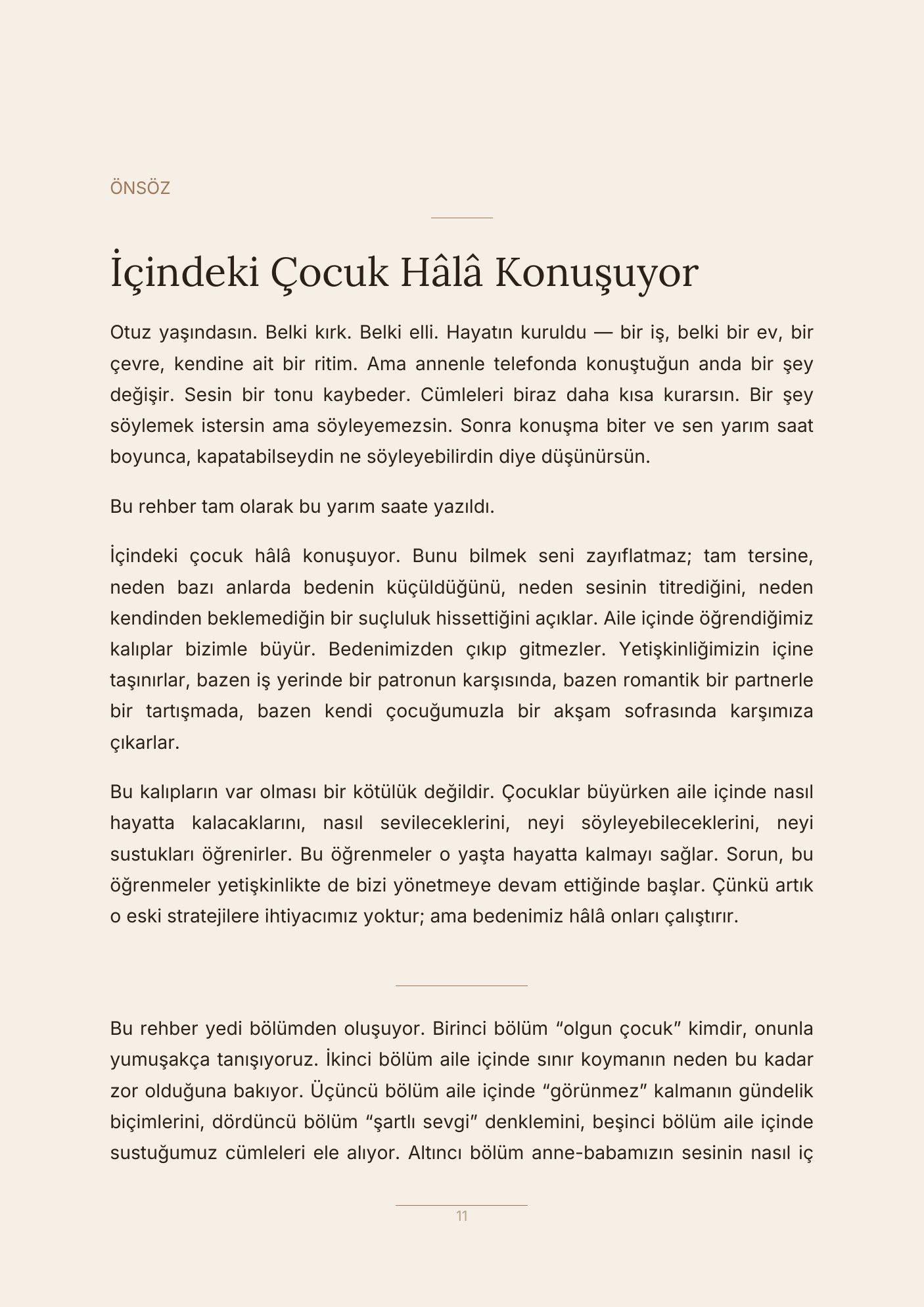 Olgun Çocuğun Defteri — Sayfa 11